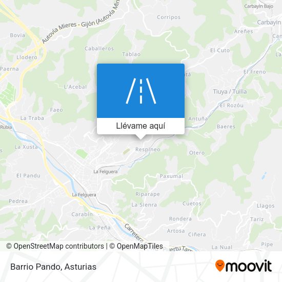 Mapa Barrio Pando