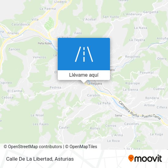 Mapa Calle De La Libertad