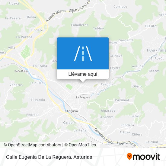 Mapa Calle Eugenia De La Reguera