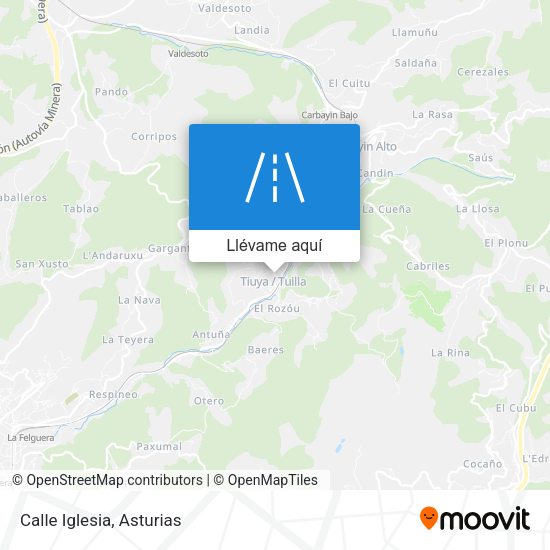 Mapa Calle Iglesia
