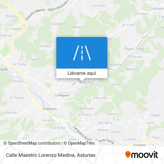 Mapa Calle Maestro Lorenzo Medina