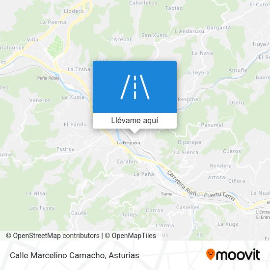 Mapa Calle Marcelino Camacho
