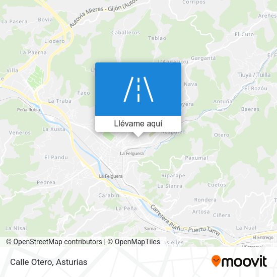 Mapa Calle Otero