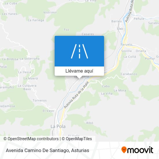 Mapa Avenida Camino De Santiago