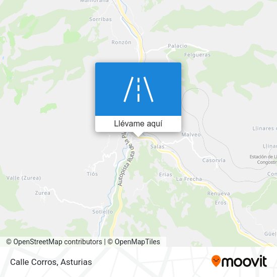 Mapa Calle Corros