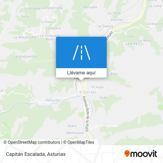 Mapa Capitán Escalada