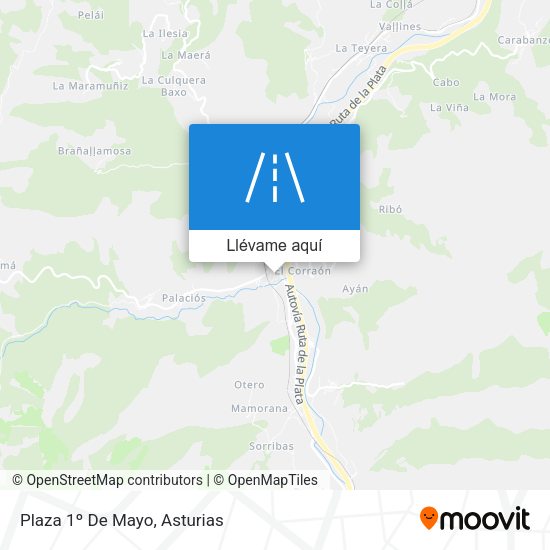 Mapa Plaza 1º De Mayo