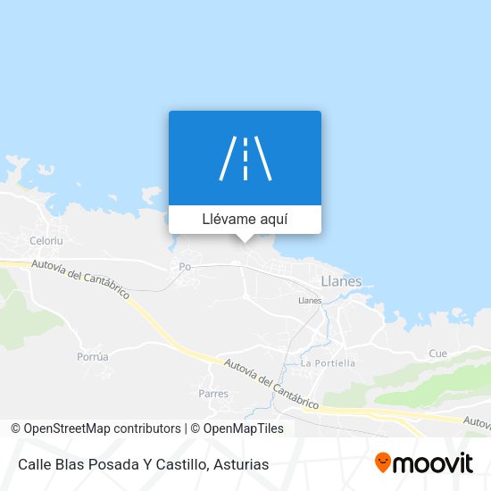 Mapa Calle Blas Posada Y Castillo