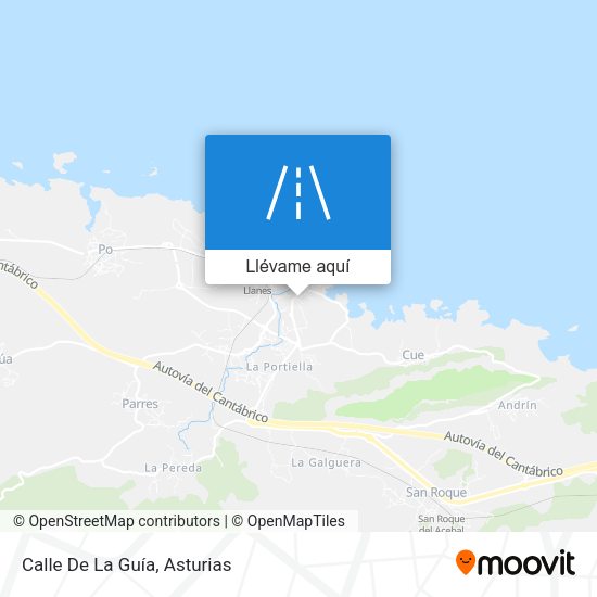 Mapa Calle De La Guía
