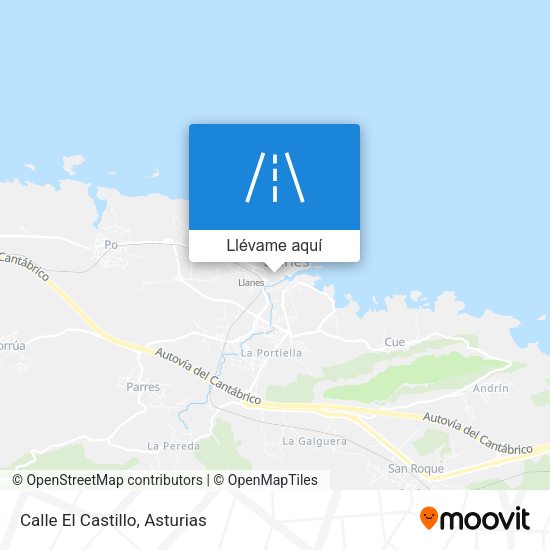 Mapa Calle El Castillo