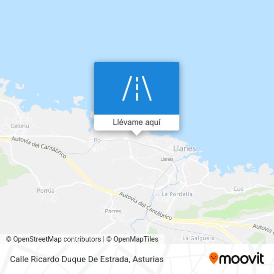 Mapa Calle Ricardo Duque De Estrada