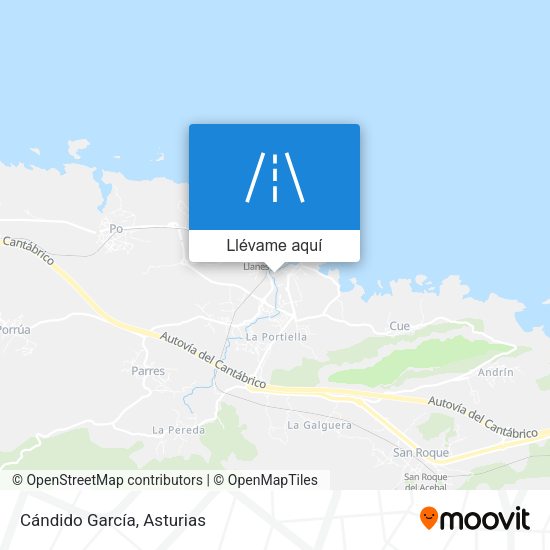 Mapa Cándido García