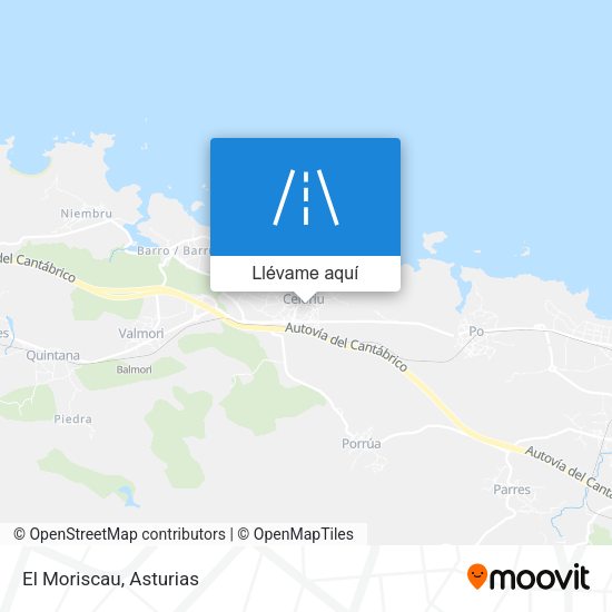 Mapa El Moriscau
