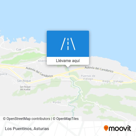 Mapa Los Puentinos