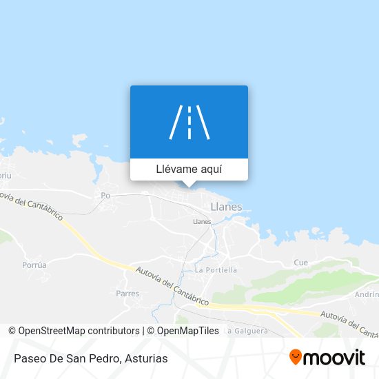 Mapa Paseo De San Pedro