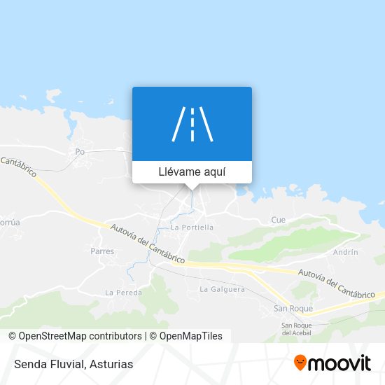 Mapa Senda Fluvial
