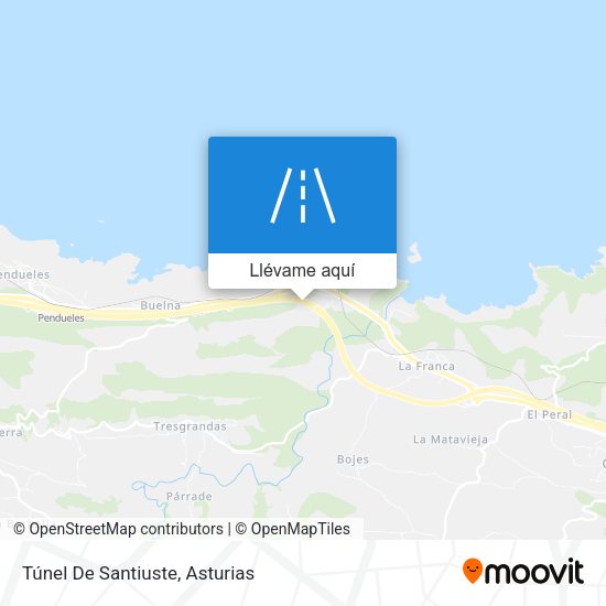 Mapa Túnel De Santiuste