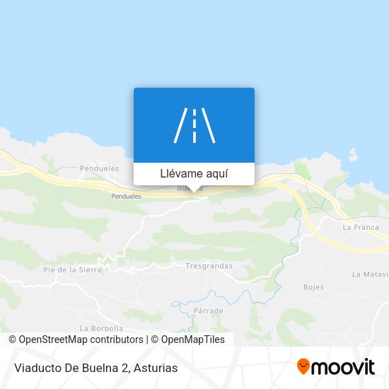 Mapa Viaducto De Buelna 2