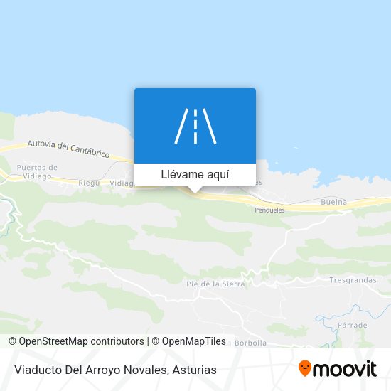 Mapa Viaducto Del Arroyo Novales