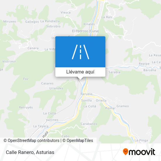 Mapa Calle Ranero