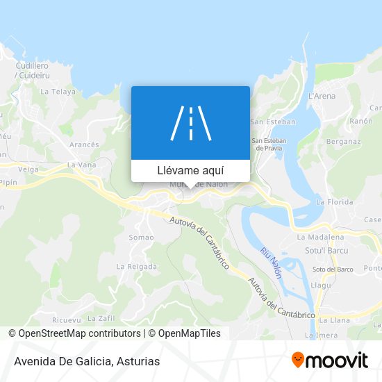 Mapa Avenida De Galicia