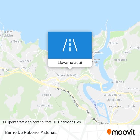 Mapa Barrio De Reborio
