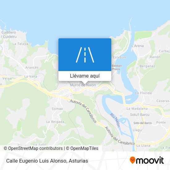 Mapa Calle Eugenio Luis Alonso