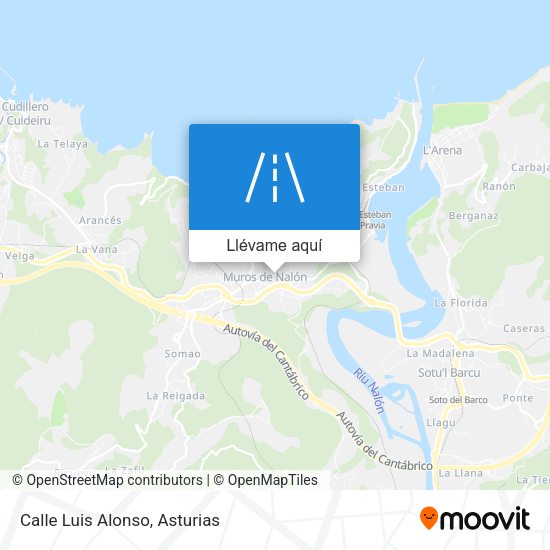 Mapa Calle Luis Alonso