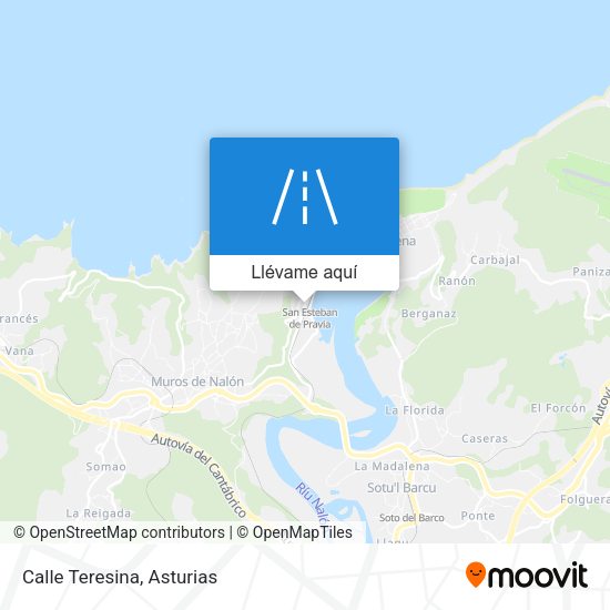 Mapa Calle Teresina