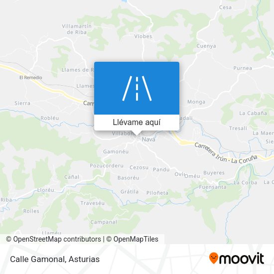 Mapa Calle Gamonal