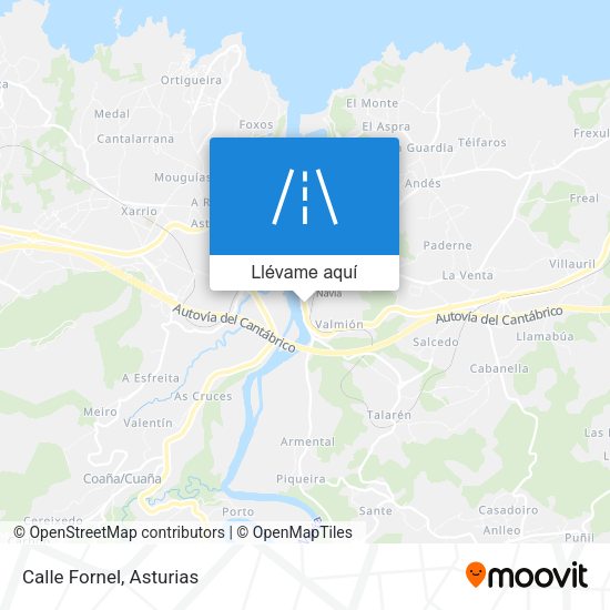 Mapa Calle Fornel