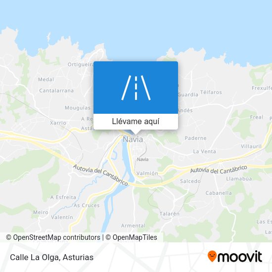 Mapa Calle La Olga