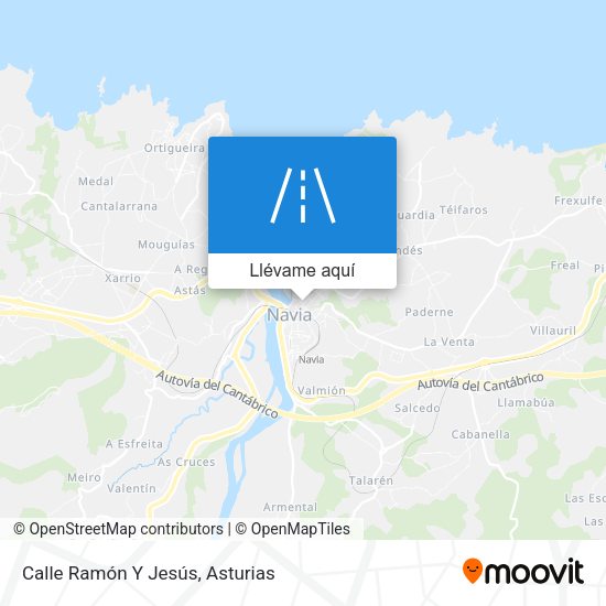 Mapa Calle Ramón Y Jesús