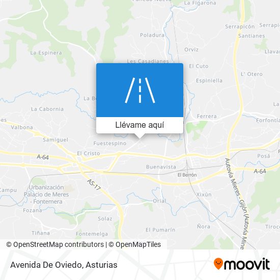 Mapa Avenida De Oviedo