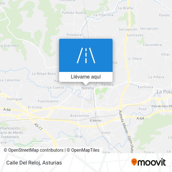 Mapa Calle Del Reloj