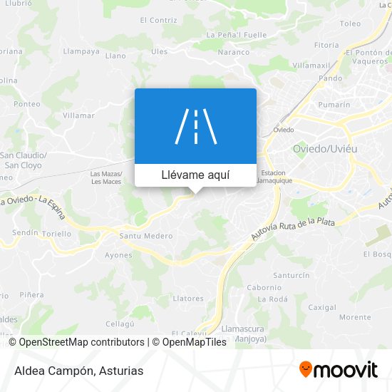 Mapa Aldea Campón