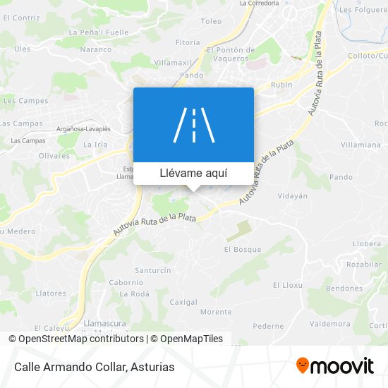 Mapa Calle Armando Collar