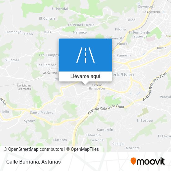 Mapa Calle Burriana