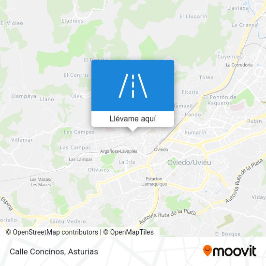 Mapa Calle Concinos