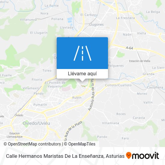 Mapa Calle Hermanos Maristas De La Enseñanza