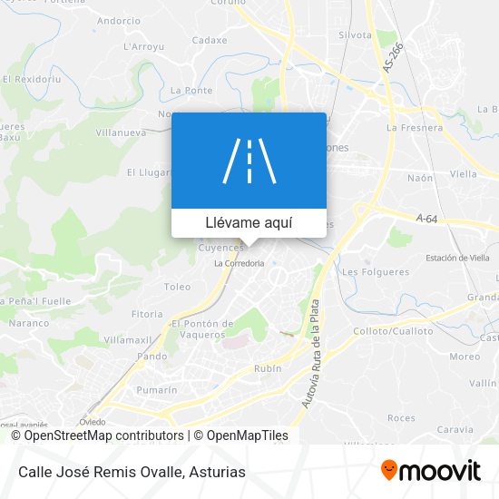 Mapa Calle José Remis Ovalle