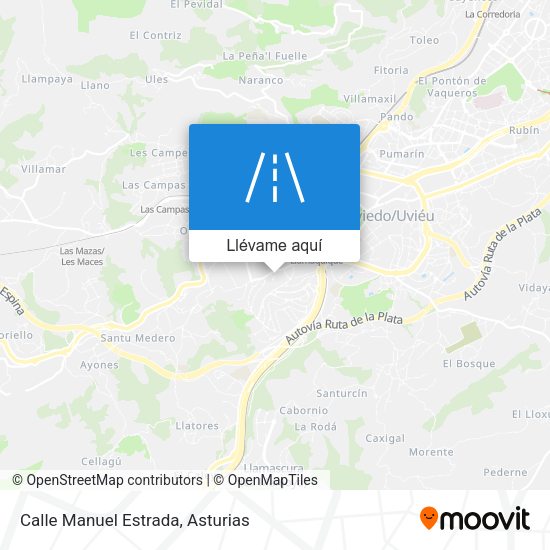 Mapa Calle Manuel Estrada