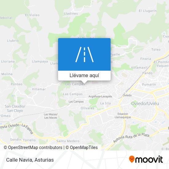 Mapa Calle Navia