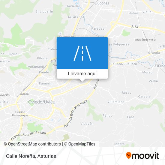 Mapa Calle Noreña