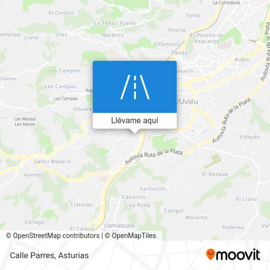 Mapa Calle Parres
