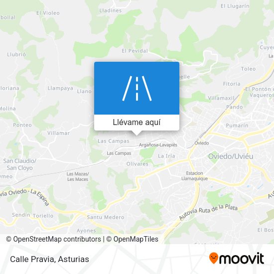 Mapa Calle Pravia