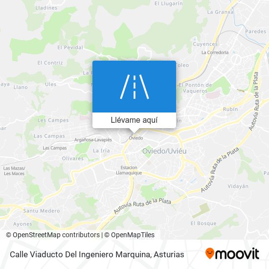 Mapa Calle Viaducto Del Ingeniero Marquina