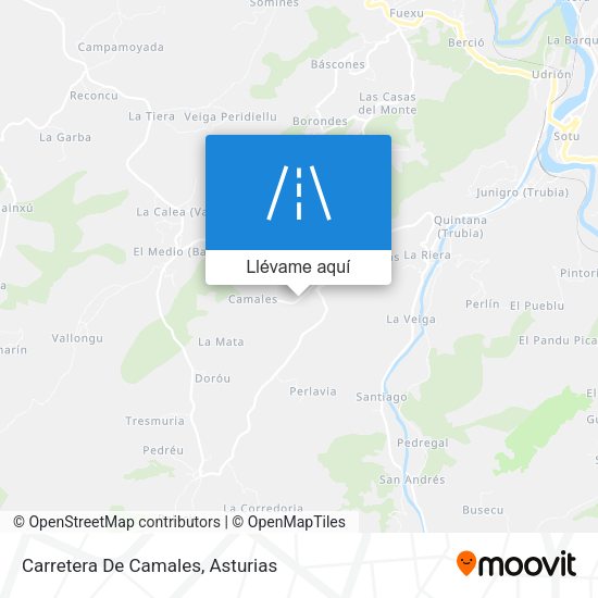 Mapa Carretera De Camales