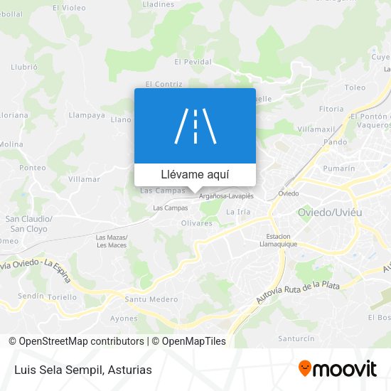 Mapa Luis Sela Sempil