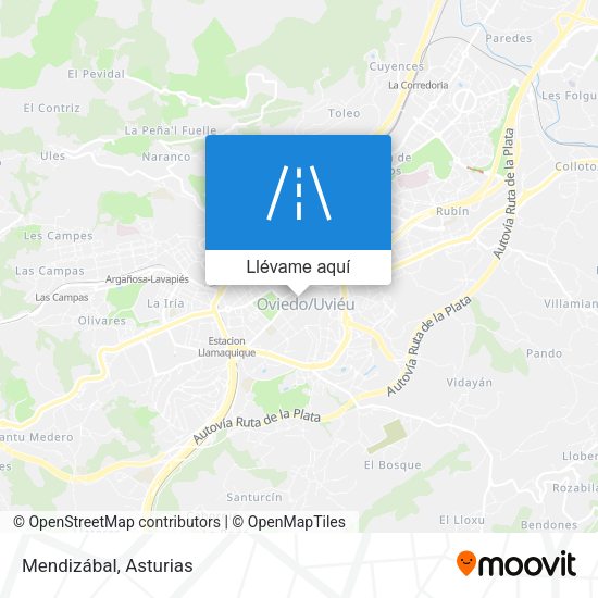Mapa Mendizábal